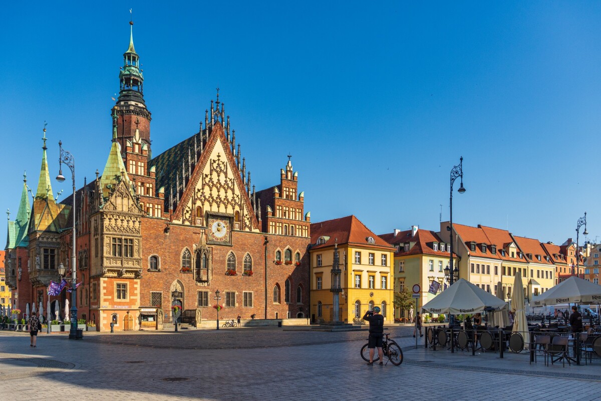 L'Hôtel de Ville de Wroclaw