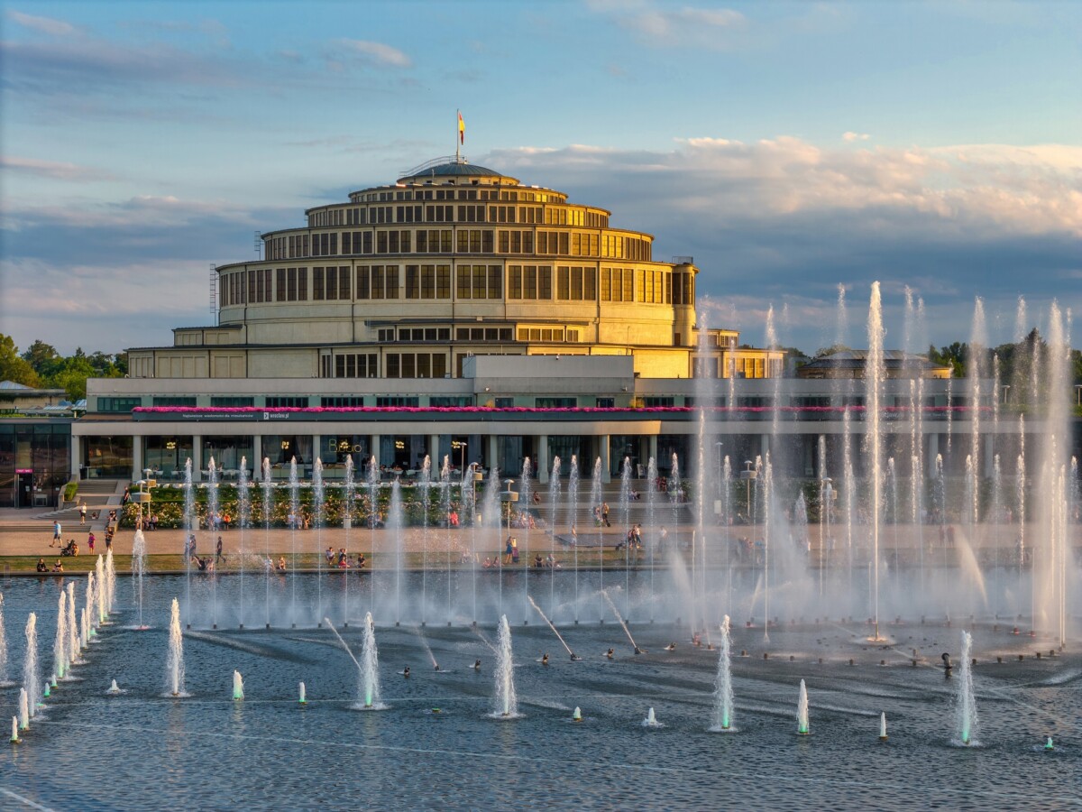 La Halle du Centenaire de Wroclaw
