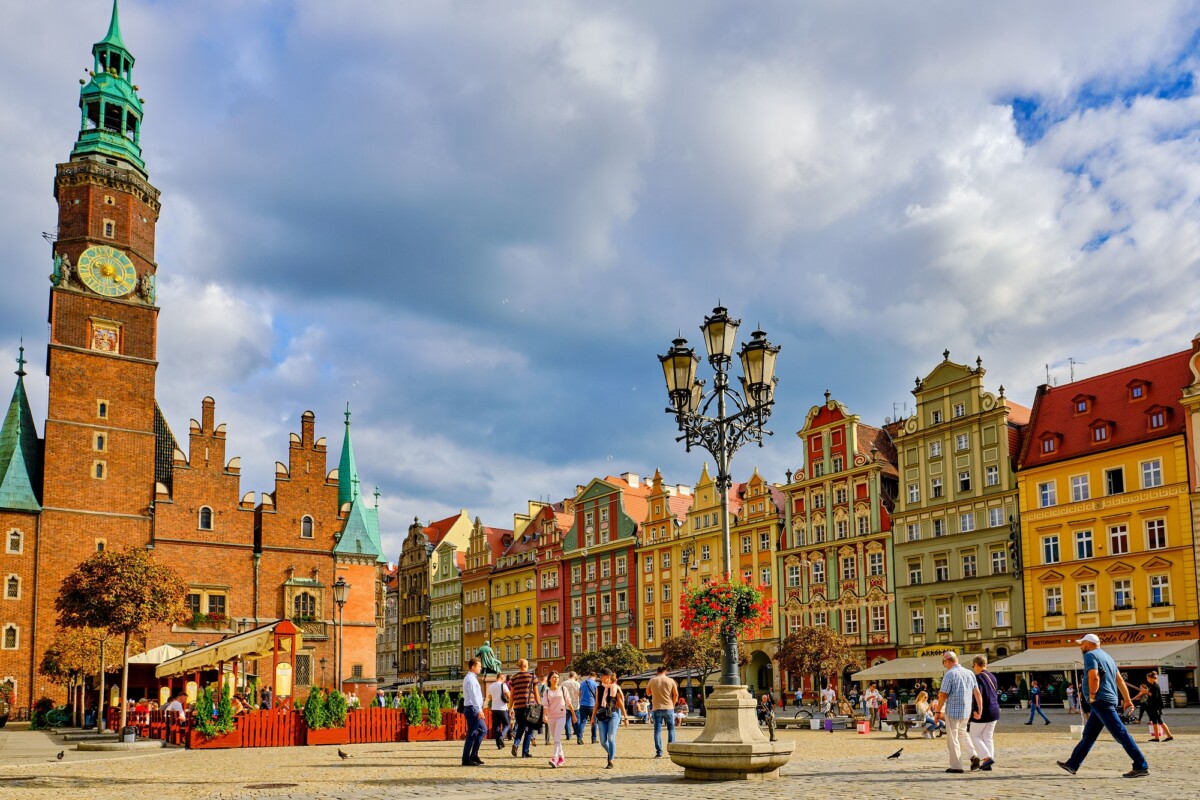 Rynek - Place du Marché de Wroclaw