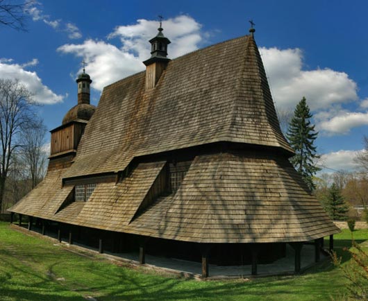 Itinéraire de l'architecture en bois de la région de Malopolska