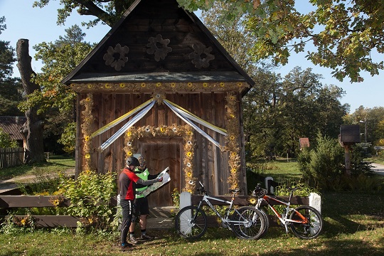 La Piste Cyclable traversant le Centre de Roztocze