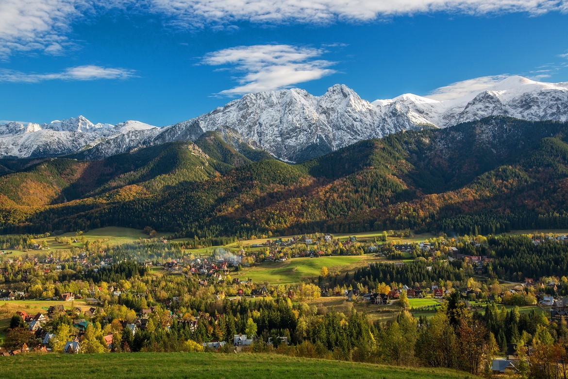 Vue sur les montagnes