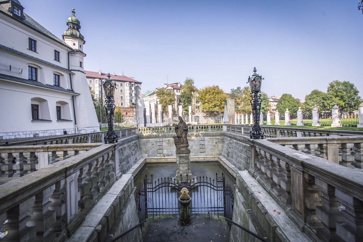 Kraków, statue de Jean-Paul II