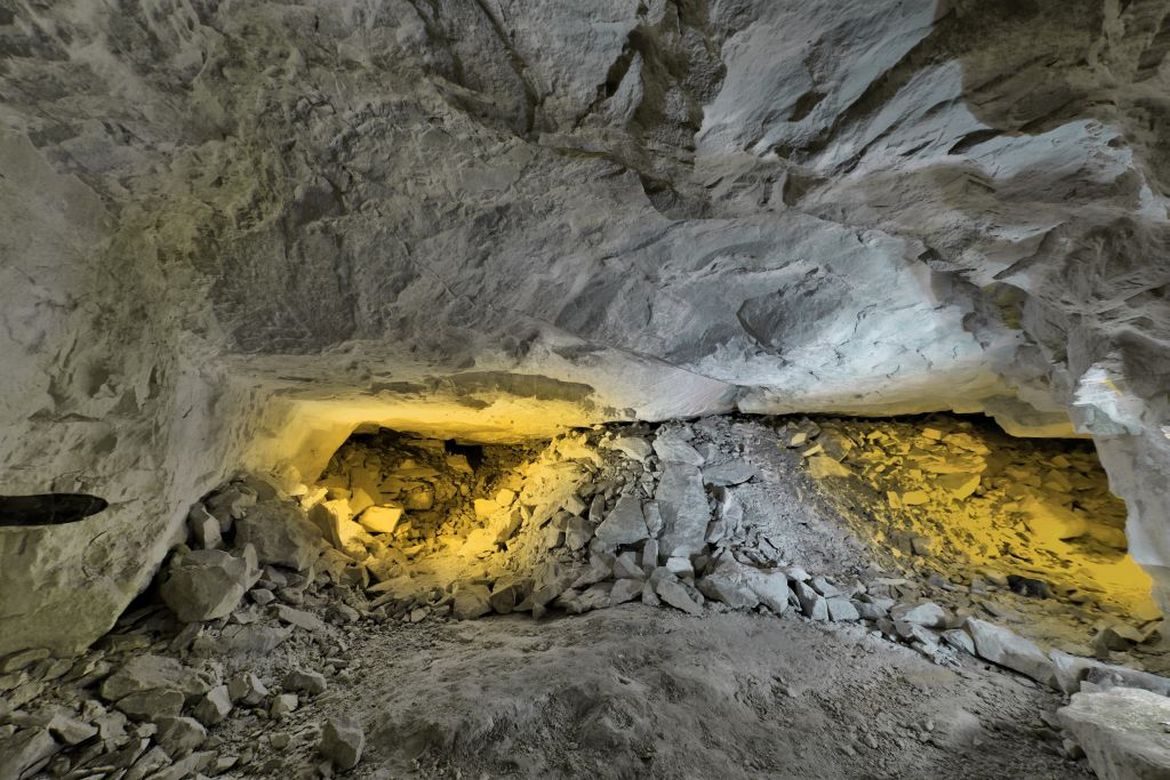 Intérieur de la mine 