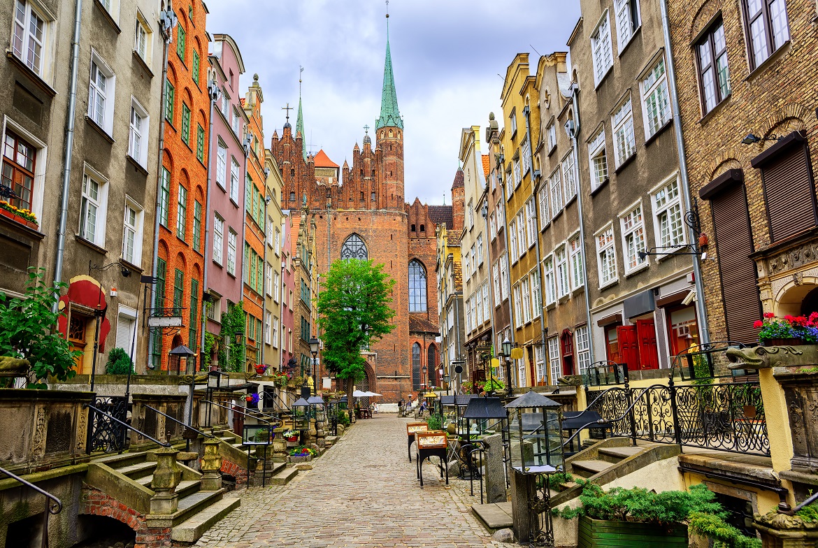 La rue de Gdansk