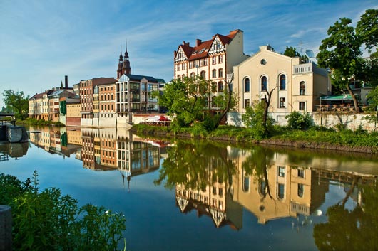 Opole - vieille ville des Piast