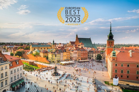 Warsaw European Best Destination sous l’attention des agents de voyage belges