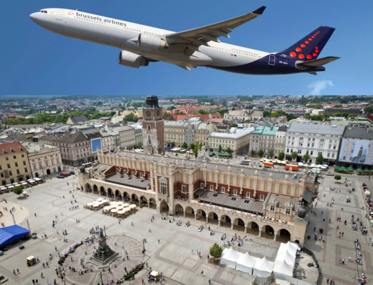 BRUSSELS AIRLINES OUVRE UNE LIAISON ENTRE BRUXELLES ET CRACOVIE!