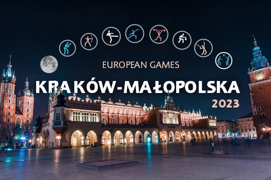 KRAKOW-MAŁOPOLSKA Jeux Européens 2023.