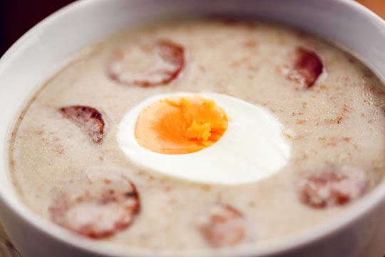 Żurek - une soupe pas comme les autres!