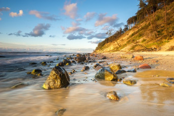 350 km le long des côtes polonaises