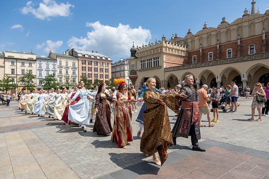 La Grande Parade des Dragons à Cracovie