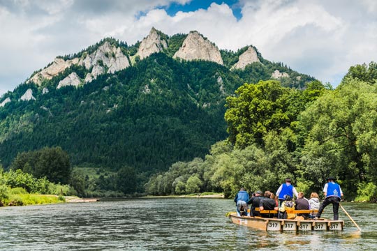 Descente en radeaux des gorges de la Dunajec 