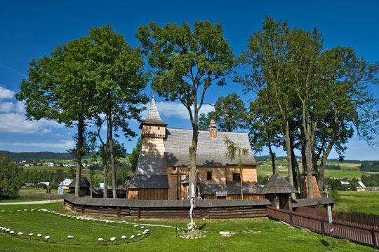 Itinéraire de l'architecture en bois en Petite Pologne (Malopolska)