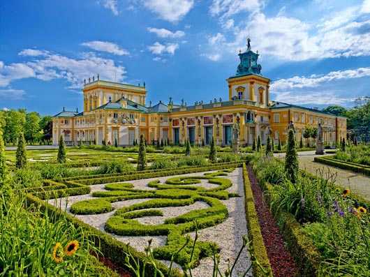 Palais de Wilanow - "petit Versailles polonais"