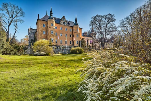 Kliczkow - château et le centre de conférences