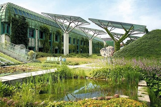 Lieu unique - Le jardin suspendu de la BUW à Varsovie