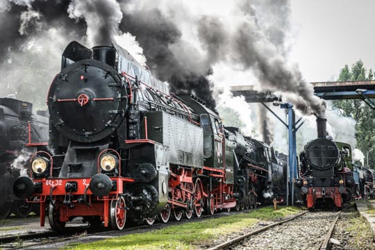 Skansen ferroviare à Chabowka 