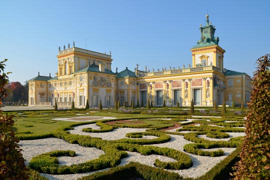 Palais de Wilanow - "petit Versailles polonais"