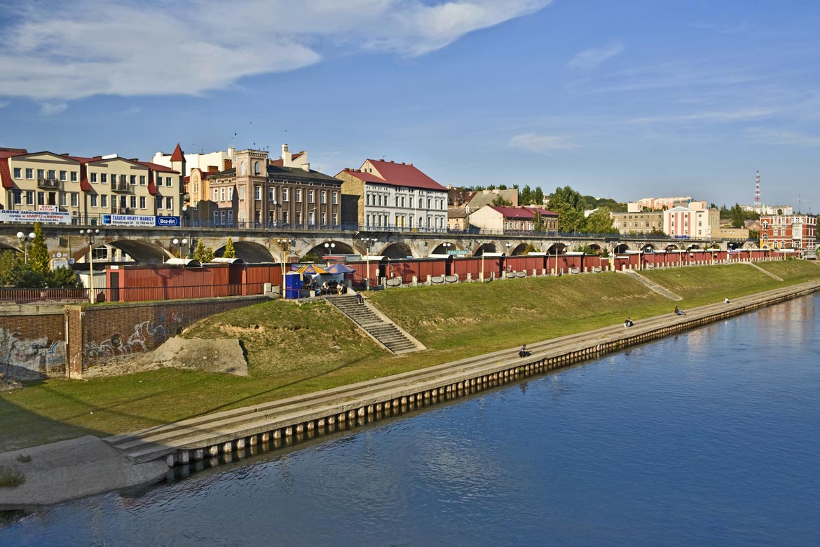 Gorzow Wielkopolski - sur les berges de la Warta