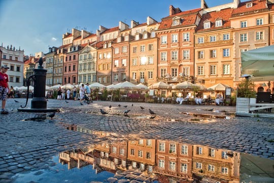 Varsovie - la capitale de Pologne