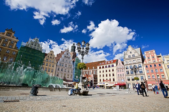 La Place du Marché de Wroclaw