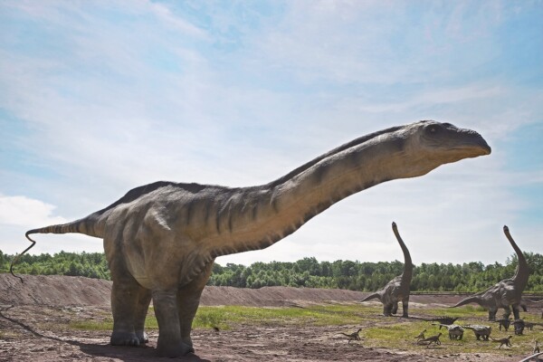 Le jurassique parc de Krasiejow